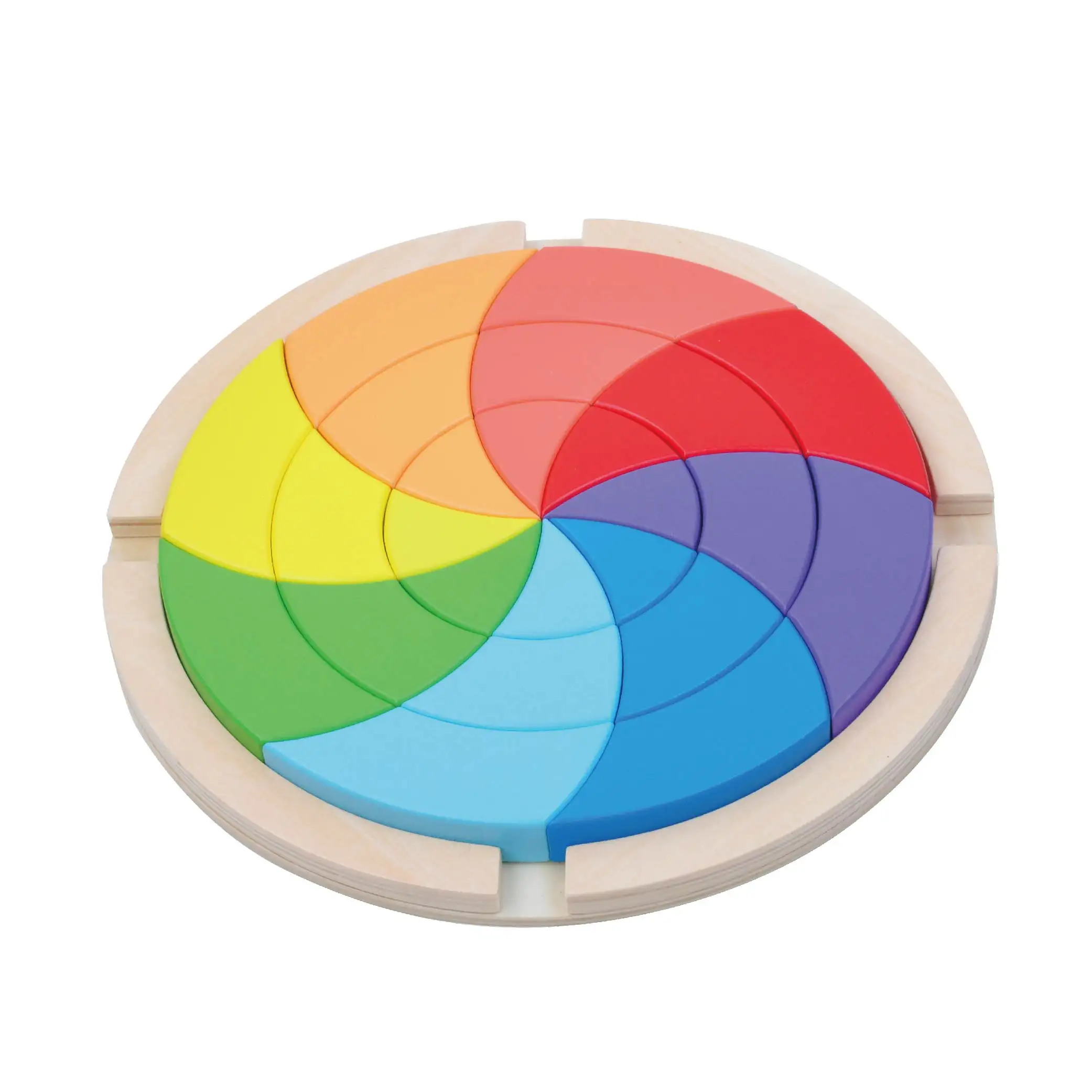 All'ingrosso di alta qualità puzzle magico 3d palla velocità cubo palla puzzle arcobaleno per i bambini