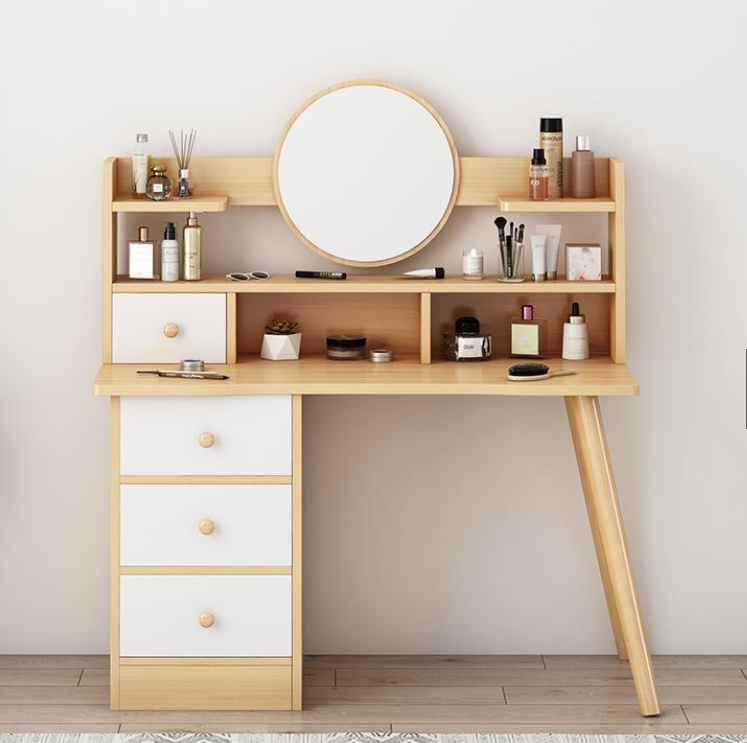 Dressing Table Bedroom Makeup Table Modern Minimalist Dressing Cabinet Retractable Bedroom Furniture