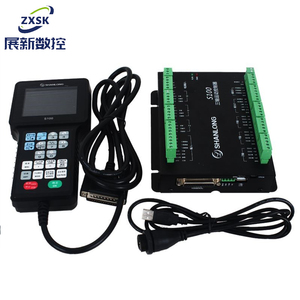 Zhanxin-mango de controlador para enrutador CNC, sistema de Control manual de 3 ejes Shanlong S100 DSP - Product Image 4