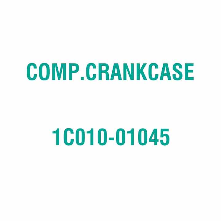 1c010-01045 1c01001045 excavator tractor comp crankcase for kubota original parts wholesale