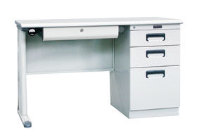 Design Comfortable Professional Modern Metal Steel Office <strong>Computer</strong> <strong>Table</strong> Office Desk with <strong>Three</strong> Drawers - Product Image 2