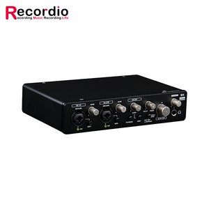 Tarjeta de sonido de interfaz de audio de 24 bits/192kHz 4 en 4 salidas para estudio - Product Image 3