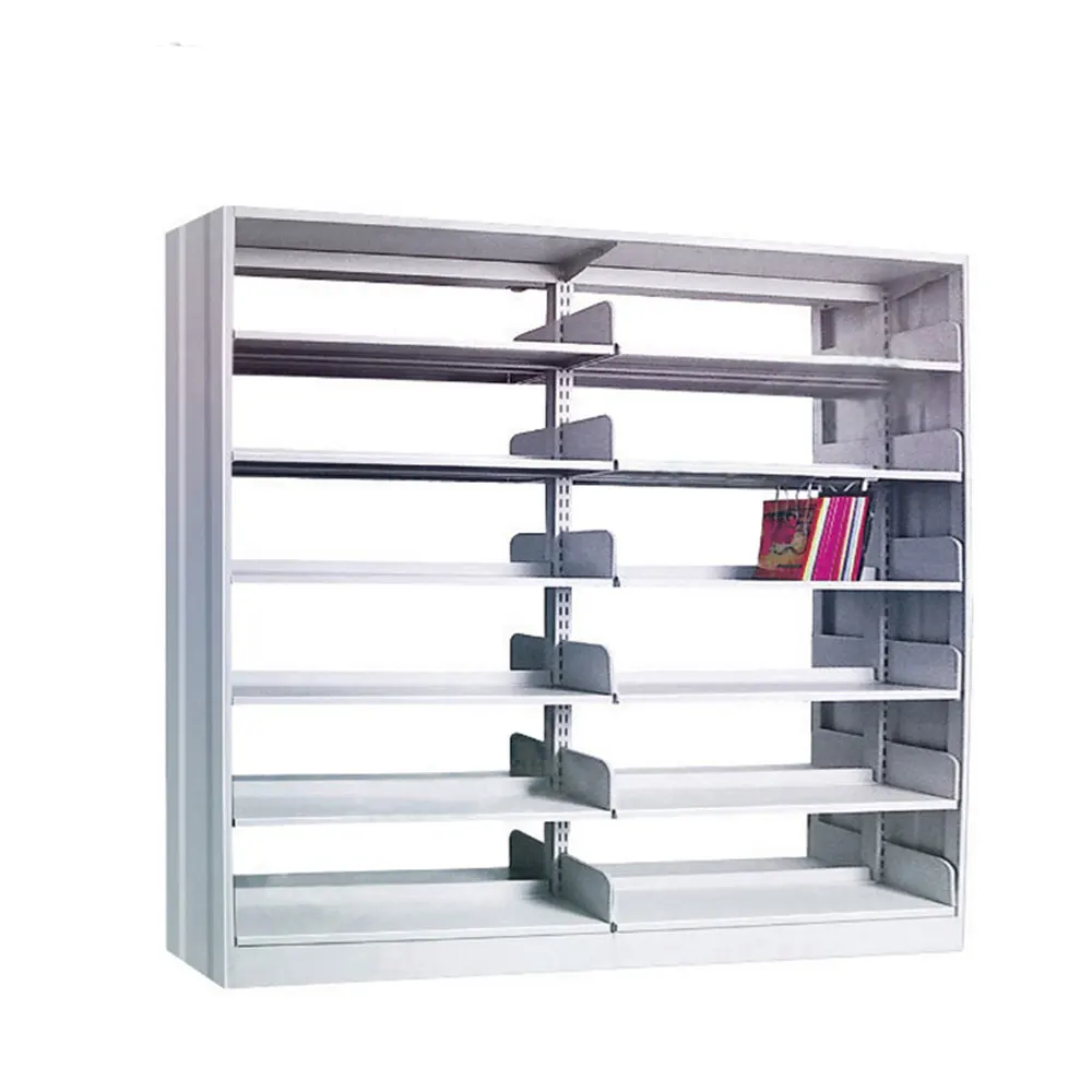 New Design Bookshelf Metal Book Rack University Bookshelves Modern Iron Portable School Library Bookshelf Customized