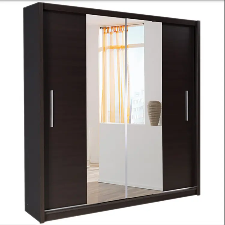 Simple barato pequeña habitación armario espacio de estilo diseño armario de madera