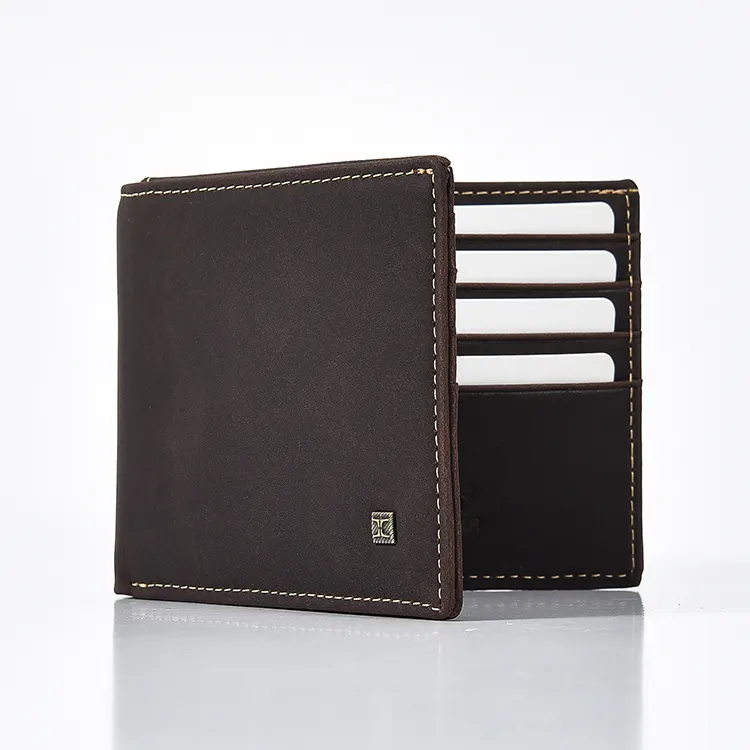 Factory OEM/ODM New Leather Rfid Blocking Thin Wallett Pu Slim Wallet