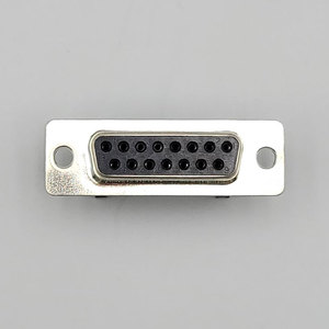 Db9-conector macho y hembra negro soldado, conector de puerto serial rs232, adaptador db, db15 db25 - Product Image 3