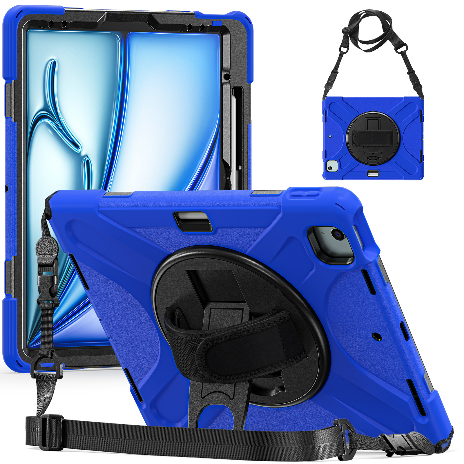 Azul-para iPad pro12.9 2018/2020/2021/2022