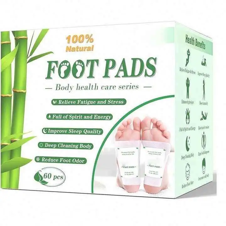 Patchs japonais pour les pieds Patchs pour les pieds Patches pour les pieds Japonais avec divers extraits de plantes