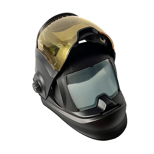2023 सुपर बिक्री!! बड़े स्क्रीन 180 देखें सच रंग सौर वेल्डर मुखौटा 4 आर्क सेंसर 1/1/1/1 संचालित हवा श्वासयंत्र वेल्ड हेलमेट - Product Image 6