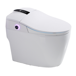 Yüksek teknoloji otomatik tuvalet kase tankless wc su tasarrufu sistemi satılık yeni tasarım akıllı tuvalet bide ile seramik akıllı tuvalet - Product Image 1
