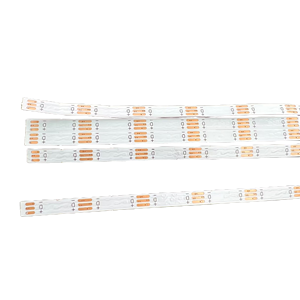 150個のLED/WS2812C-2020//LEDアドレス可能ピクセルストリップ; フレキシブル/DC5V/ RGBフルカラー/IP20/ WHITE PCB/ 4mm幅PCB/長さ0.5m/ - Product Image 4