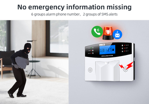 Sistema de alarma inalámbrico para el hogar, Kit de Sensor de Control remoto con sirena parpadeante, Tuya, WIFI, GSM, con aplicación IOS y Android - Product Image 4