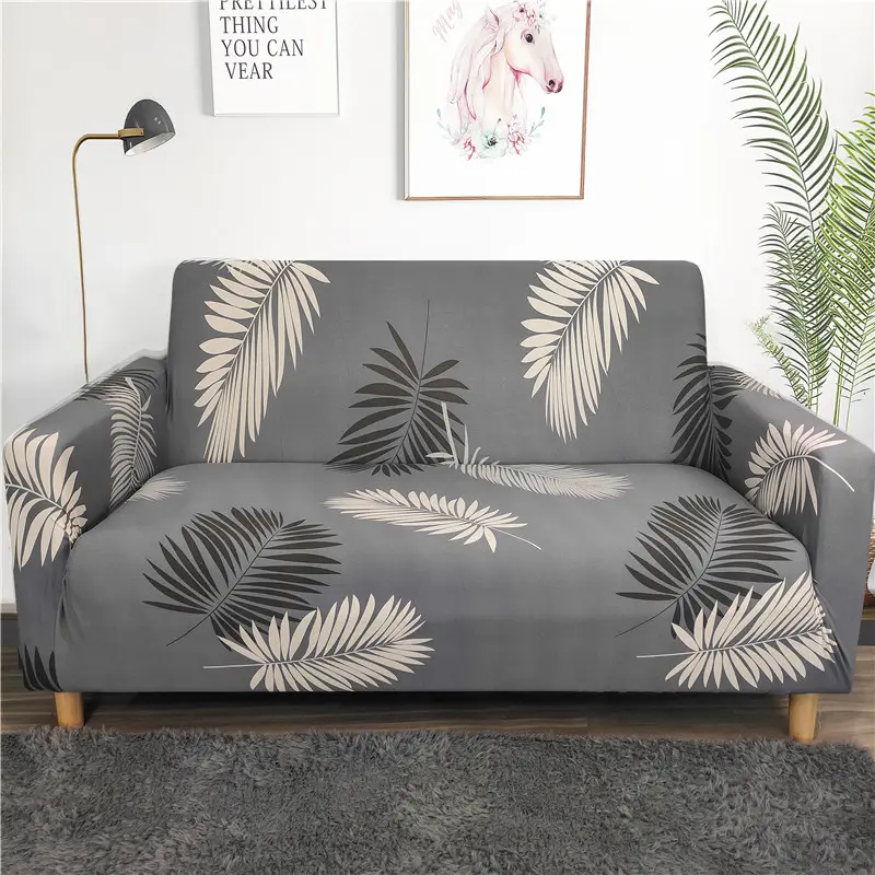 Capa de sofá para 3 almofadas, reclinador, loveseat e cadeira (cadeira, carvão cinza/preto)
