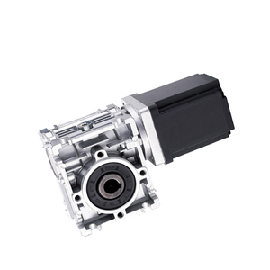 12V 24V 48V NMRV 直角蜗杆变速箱带直流电机 - Product Image 1