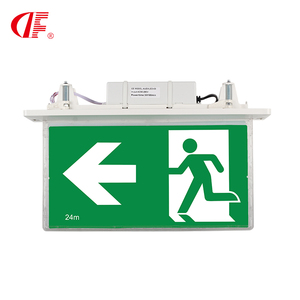 Lõm thoát dấu hiệu pin lithium khẩn cấp ánh sáng chạy người đàn ông thoát khỏi dấu hiệu đèn an toàn trong nhà - Product Image 1