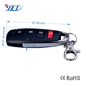 Prezzo di fabbrica 433mhz codice di apprendimento EV1527 telecomando senza fili 4 pulsanti RF telecomando duplicatore per porta del Garage - Product Image 3