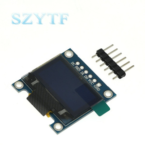 SSD136 0,96 Zoll 6Pin 12864 SPI IIC I2C Digitale OLED-LCD-Anzeige modul platine Für Arduino 51 SMT32-Laufwerk Gelb Blau Weiß