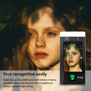 Personalizzabile Wi-Fi di controllo di accesso terminale di visione notturna Reset impermeabile RS485 IP/TCP supporto di rete Cloud Face impronta digitale