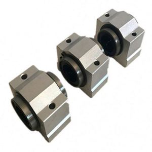 Deslizador de buje lineal de aluminio SC12 12mm Unidad de deslizamiento lineal Bloque de rodamiento SCV12UU SC12SUU SC12V SCS12V SCS12VUU SC12VUU - Product Image 1