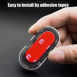 <strong>Red</strong> and Blue Solar Power Car Alarm <strong>LED</strong> Anti-theft Warning Light Lamp Flash Dummy Auto Emergency Warning Light - Product Image 4
