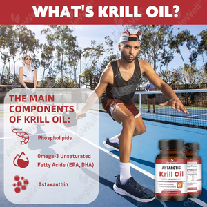 OLLI 1000mg antarktika Krill yağı kapsülleri yetişkinler için lal saf özel etiket diyet takviyesi - Product Image 3