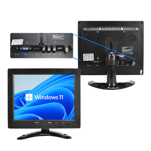 8-10 ''IPS FHD 1024*600 Estuche para monitor de pantalla táctil Altavoces incorporados duales Táctil suave sensible Compatible con entrada VGA USB - Product Image 3