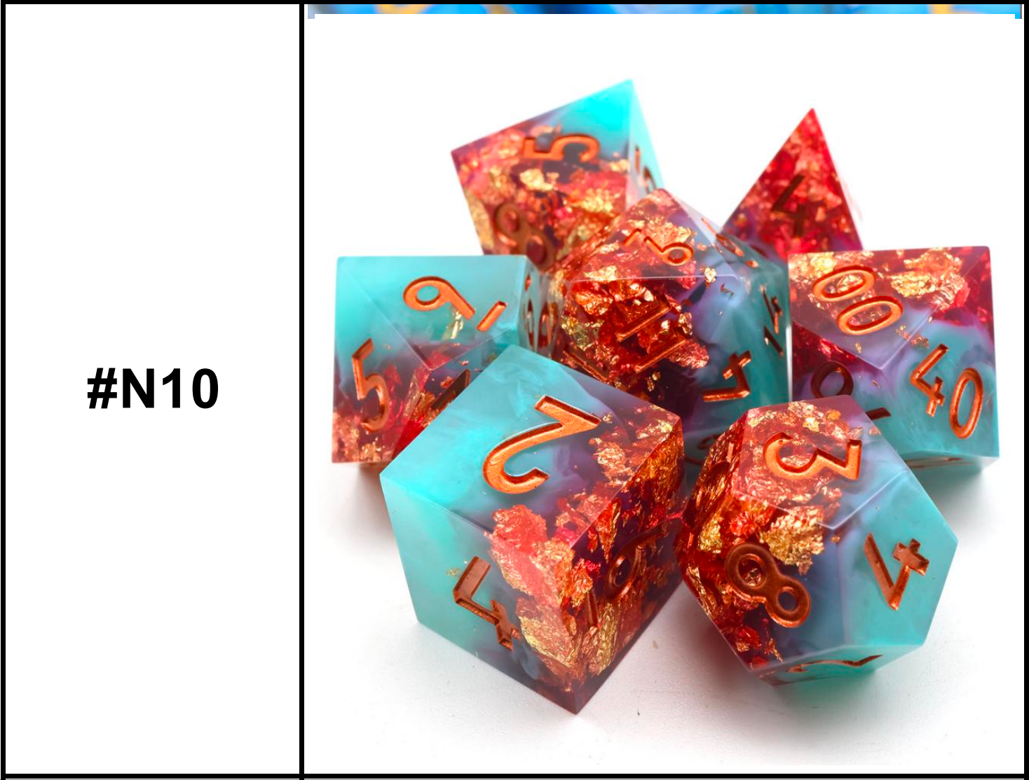 #N10 ~ 7 pièces/ensemble