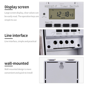 Nuovi arrivi 220V interruttore di controllo del tempo Timer interruttore di temporizzazione impermeabile Controller del tempo con interruttore automatico