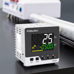 FS908 Customized <strong>PID</strong> <strong>Temperature</strong> <strong>Controller</strong> with LCD Display On-Off Mode <strong>SSR</strong> &amp; Relay <strong>Output</strong> ABS Material OEM &amp; ODM Support - Product Image 1