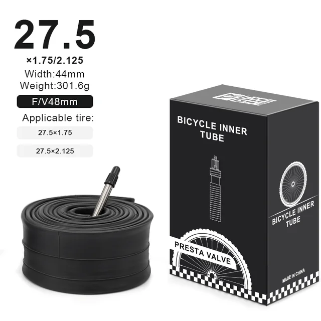 negro 27,5x1,75-2,125 FV48