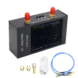 NanoVNA เครื่องวิเคราะห์สัญญาณเครือข่ายเวกเตอร์ V2,เครื่องวิเคราะห์เสาอากาศ50KHz-3GHz พร้อมเปลือกโลหะสำหรับคลื่นสั้น HF VHF UHF - Product Image 1