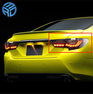 Toyota Mark Mark X 2014-2017 için MRD sis geri sıralı sinyal kırmızı ve smokey konut ile LED park lambaları dur işık - Product Image 1