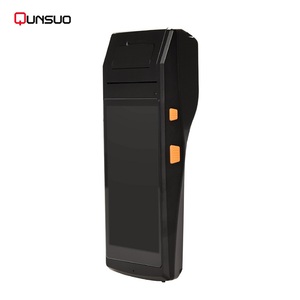5,5 pulgadas móvil de mano inteligente 4G Wifi NFC huella dactilar código de barras Qr escáner de código Android POS Terminal con impresora térmica - Product Image 4