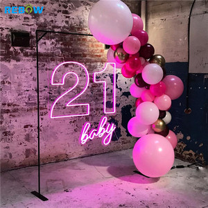 Drop Shipping NO MOQ Neon <strong>Hello</strong> Signs Light Large LED <strong>Hello</strong> Art Decorative Neon Sign - Wall Decor Table Decor for Shop - Product Image 1
