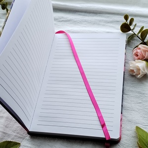 2025 Custom Printed A5 Hardcover PU Leather Fabric Metal Cover Journal Linen Journal Diary <strong>Notebook</strong> Planner Factory Custom Logo - Product Image 4
