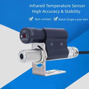 Industria alta gamma di temperatura analogica di corrente senza contatto tipo di sensore di temperatura a infrarossi - Product Image 6