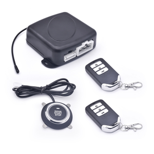 Universal BT One-Way <strong>Push</strong> <strong>Button</strong> <strong>Start</strong> Keyless Entry &amp; Remote Starter Car Alarm with Star Engine Alarm PKE <strong>Push</strong> <strong>Button</strong> Function - Product Image 2