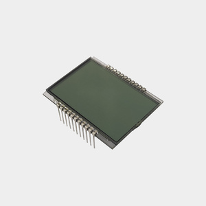 4 haneli 7 segmentli ekran yansıtıcı lcd ekran 2.3 inç beyaz 7 segment gerilim ölçer uygulaması 22 pin konnektör