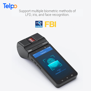 Android 10 сканер отпечатков пальцев считыватель чипов для оплаты карт efd портативная машина для дебетовой и кредитной карты - Product Image 2