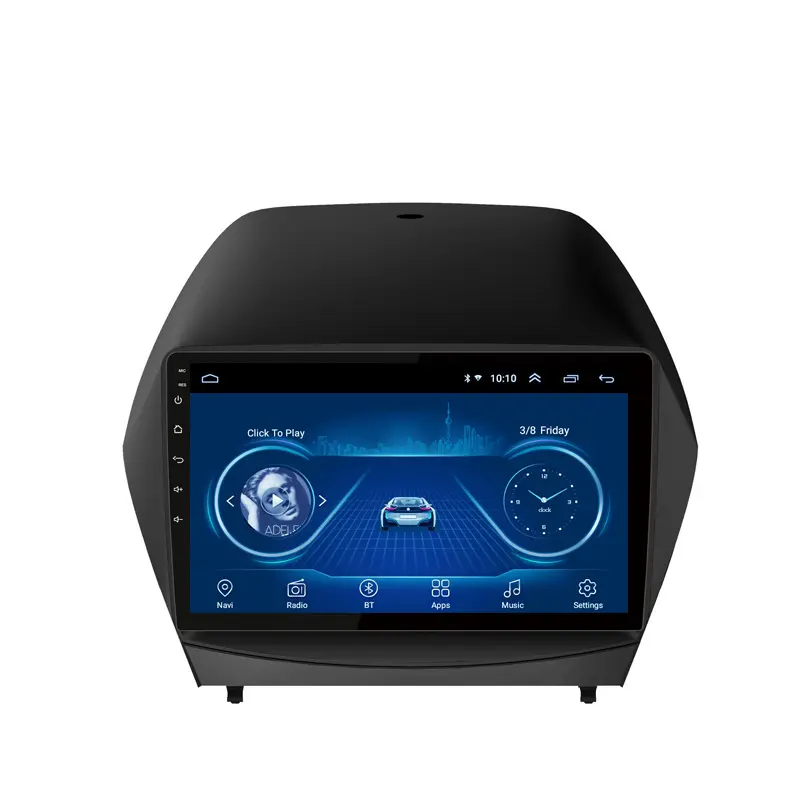 Reproductor de DVD para coche Android 12 carplay de 9 pulgadas para Hyundai Tucson/IX35 2010-2015 radio video audio GPS navegación sistema multimedia