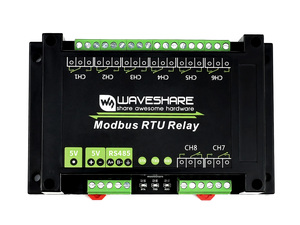 産業用Modbus RTU8-Chリレーモジュール (RS485インターフェース付き) マルチアイソレーション保護回路 - Product Image 2