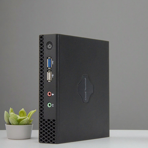 Sharerdp Factory Custom Celeron N4000 <strong>Assembled</strong> Mini Linux Desktop <strong>Computer</strong> Mini PC Barebon 12V HD VGA Ethernet Display China