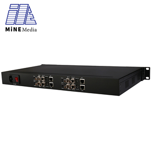 1U 4 canali Rack-mounter H.265 RTMP RTSP HD/SD/3G SDI a IP Streaming video Encoder - Product Image 2
