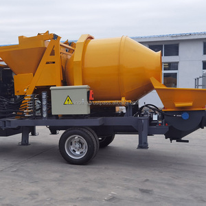 Pompa ile 30m 3/h 40m 3/h küçük beton mikseri otomatik beton mikser - Product Image 2