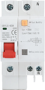 Residual <strong>Current</strong> Operated <strong>Circuit</strong> <strong>Breaker</strong> 3A 6A 10A 16A 20A 25A 32A 40A 50A 63Amp Miniature <strong>Circuit</strong> <strong>Breaker</strong> Rcbo <strong>Circuit</strong> <strong>Breaker</strong> - Product Image 4