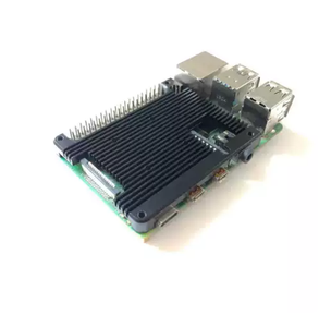 Aismartlink Raspberry Pi 4B Eingebetteter Kühlkörper aus Aluminium legierung kann mit jeder Erweiterungs karte ausgestattet werden