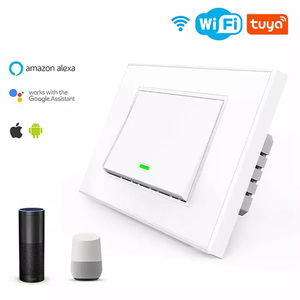 LEDEAST TB22 Tuya 1 Gang 2 Gang 3 Gang intelligenter Lichtschalter WLAN-Fernbedienung mit Telefon-App und Timing-Funktion 10 A Maxstrom - Product Image 5