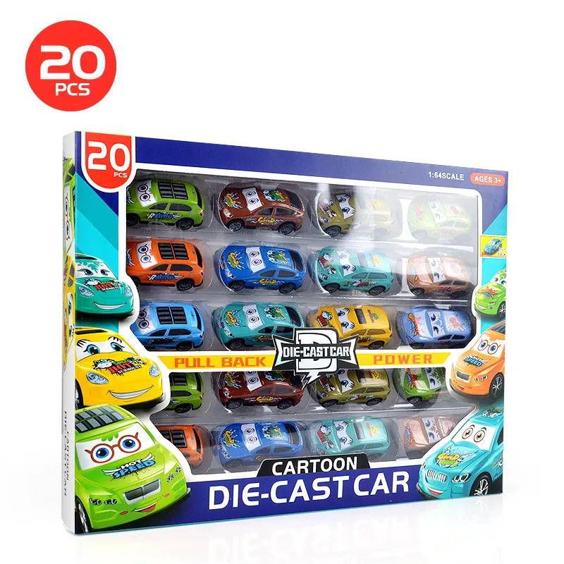 2023 vendita calda OEM/ODM simulazione in miniatura 1/64 Diecast Model Car Toy Vehicles tirare indietro l'auto giocattolo per bambini