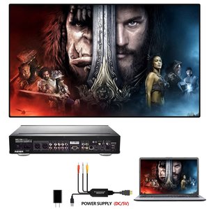 AV RCA至HDMI转换器电缆，3RCA CVBS复合音频视频至1080P HDMI适配器，支持电脑PAL NTSC - Product Image 4