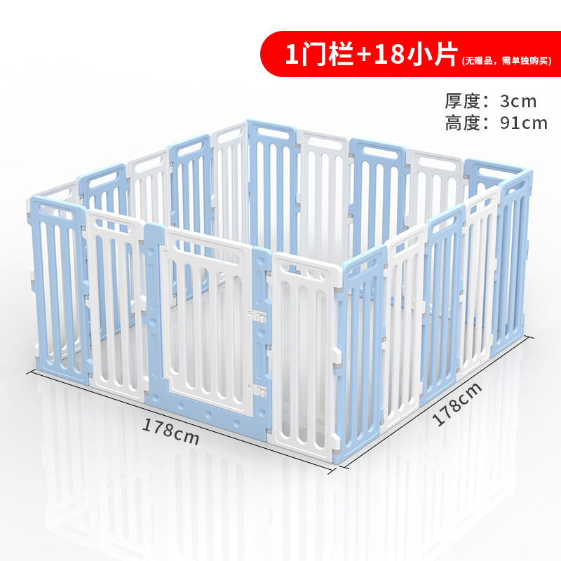 18 pcs blu + 1 porta